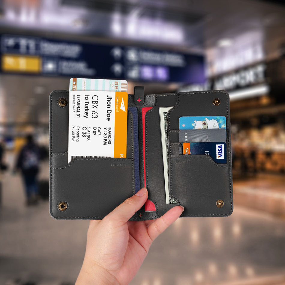 Impfpass/Reisepass Kunstleder-Kordel Hülle/Case | ZITOCASES®