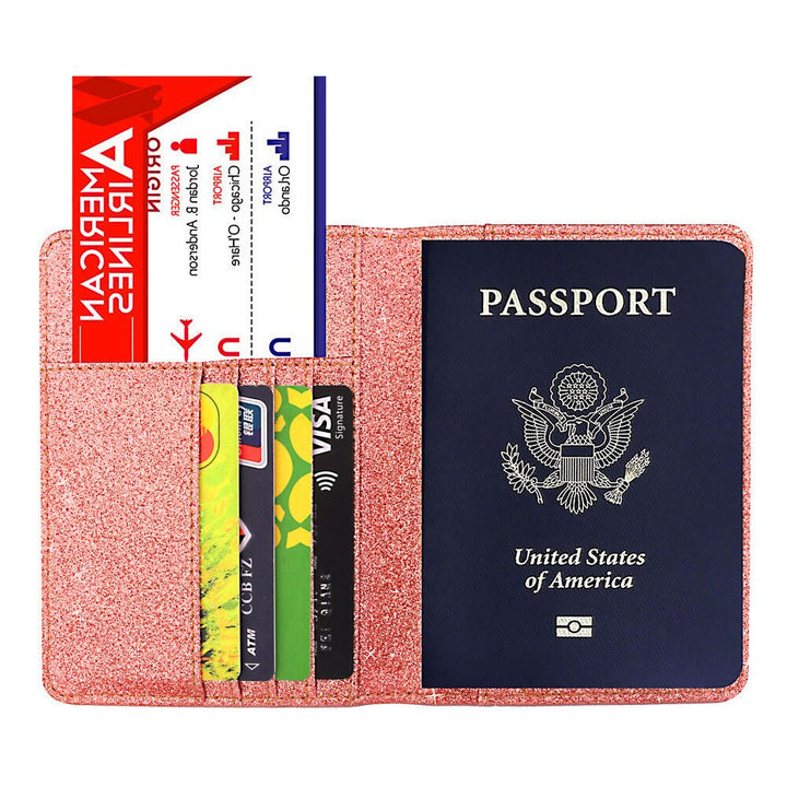 Impfpass/Reisepass Kunstleder-Glitzer Hülle/Case | ZITOCASES®