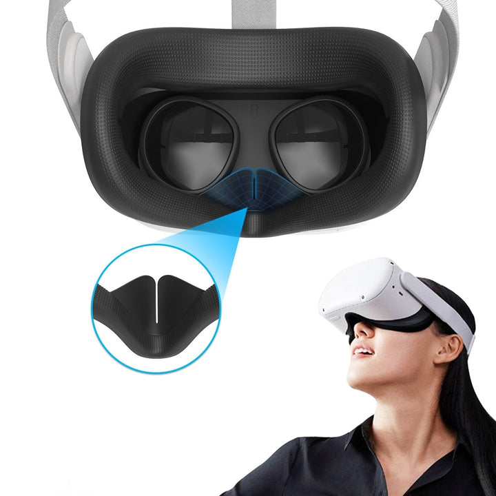 Bunte Silikon Gesichtspolster/Abdeckungen für Oculus/Meta Quest 2 VR-Headset | ZITOCASES®