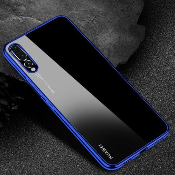 Transparent/Chrom Hülle/Case verschiedene Farben für Huawei Pura 70, 70 Pro, 70 Ultra, P50, P50 Pro, P40, P40 Pro, P40 Lite, P30, P30 Pro, P20, P20 Pro, P20 Lite, P10, P10 Plus, P10 Lite, Mate 60 Pro, 50 Pro, 40 Pro, Nova 12s, 12i, 12 SE | ZITOCASES®