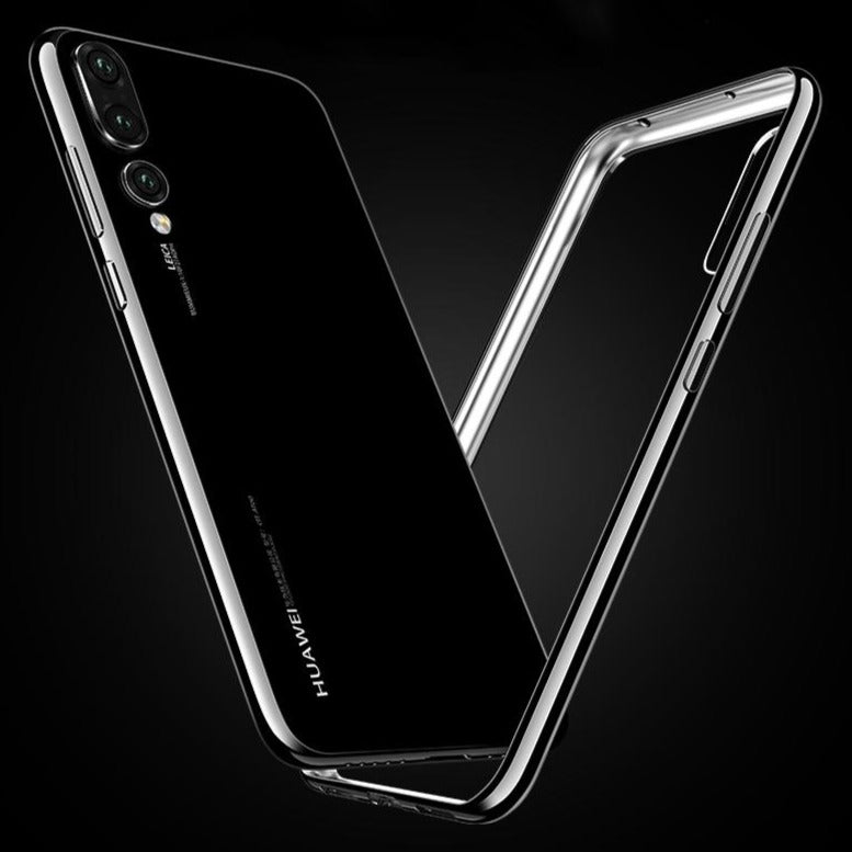 Transparent/Chrom Hülle/Case verschiedene Farben für Huawei Pura 70, 70 Pro, 70 Ultra, P50, P50 Pro, P40, P40 Pro, P40 Lite, P30, P30 Pro, P20, P20 Pro, P20 Lite, P10, P10 Plus, P10 Lite, Mate 60 Pro, 50 Pro, 40 Pro, Nova 12s, 12i, 12 SE | ZITOCASES®