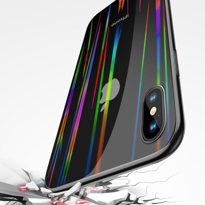 Transparente Mehrfarben-Hochglanz-Spiegel-Effekt Hülle/Case für iPhone 16, 16 Plus, 16 Pro, 16 Pro Max, 15, 15 Plus, 15 Pro, 15 Pro Max,14, 14 Plus, 14 Pro, 14 Pro Max, 13, 13 Pro, 13 Pro Max, 13 Mini, 12, 12 Pro, 12 Pro Max, 12 Mini, SE, 11, 11 Pro | ZITOCASES®