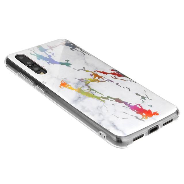 Marmor Glanz Optik Hülle/Case verschiedene Farben für Huawei Nova-Serie | ZITOCASES®