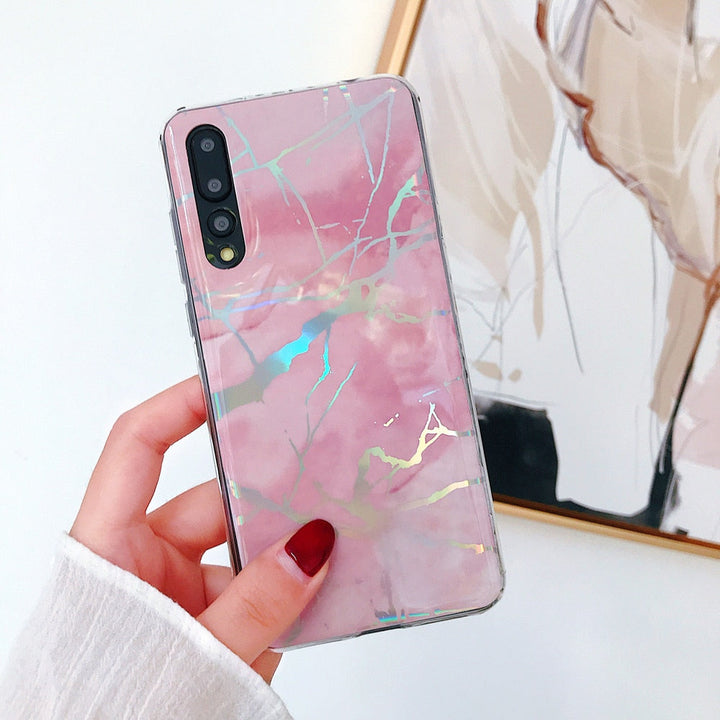 Marmor Glanz Optik Hülle/Case verschiedene Farben für Huawei Nova-Serie | ZITOCASES®