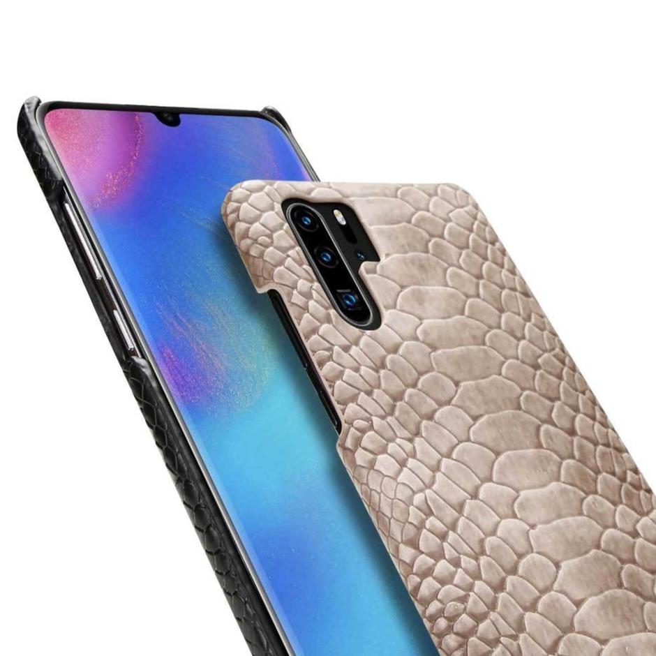 Schlangen-Leder Optik Hülle/Case verschiedene Farben für Huawei Nova-Serie | ZITOCASES®