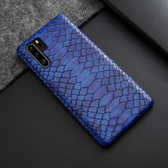 Schlangen-Leder Optik Hülle/Case verschiedene Farben für Huawei Nova-Serie | ZITOCASES®