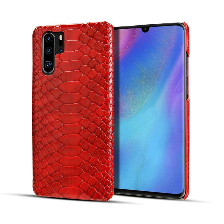 Schlangen-Leder Optik Hülle/Case verschiedene Farben für Huawei Nova-Serie | ZITOCASES®